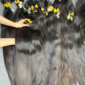 ผมแท้จากวัตถุดิบผมคน100% ผมคนจากเวียดนามผมดิบแบบหนึ่งผู้บริจาค - Product Image 1