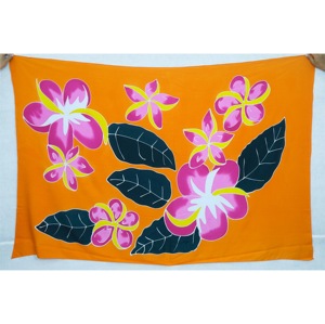 Pareos Hawaianos Pintados a Mano 100% Rayón de Alta Calidad, Ropa de Playa Personalizada al por Mayor, Cubierta para las Islas del Pacífico Asiático HPAG004-02-180 - Product Image 1