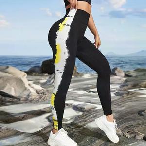 กางเกงเลกกิ้งออกกำลังกายเล่นโยคะฟิตเนสไร้รอยต่อมีกระเป๋าสำหรับวิ่งกางเกงออกกำลังกายขนาด XL - Product Image 2