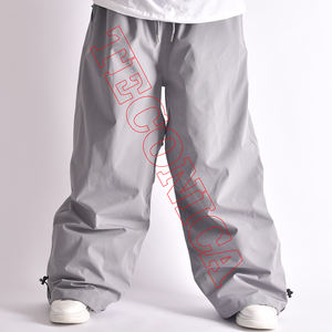 Adults <b>Ski</b> Pants Custom Streetwear OEM <b>Snowboarding</b> Breathable Waterproof Zipper Closure Windproof Oversize Warm Lightweight - Product Image 2