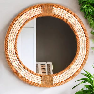 Luxury Glass <b>Mirror</b> Resin Bone Inlay Frame Modern <b>Industrial</b> Design Eco-Friendly Handmade <b>Wall</b> <b>Mirror</b> for Living Room Bedroom - Product Image 1