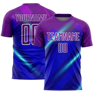Camiseta de Fútbol Personalizada, Ligera, Transpirable y de Secado Rápido con Impresión por Sublimación para Equipos y Clubes - Product Image 6