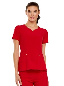 Cómodo y elástico Hospital Enfermera Doctor Scrubs Uniforme Conjuntos Cuello en V Manga corta Jogger Pantalones Mujeres Scrub Trajes - Product Image 2