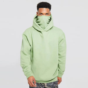Sweat à capuche unisexe de haute qualité 100% coton, fermeture éclair intégrale, respirant, style streetwear avec poche pour homme - Product Image 5