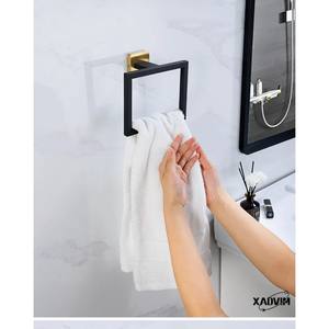 On Top Brass Juego de accesorios de baño Regalo de inauguración de la casa Regalo de boda - Product Image 4