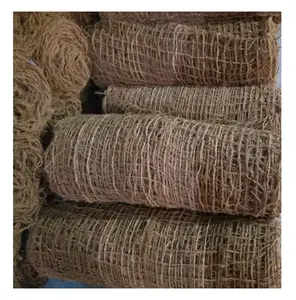 Factory Hot Coir Rope 10mm 20mm Natural Sisal Fibre Twisted Braided Sisal Rope For Gardening Packing