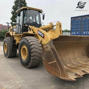 Chargeuse sur pneus Caterpillar 966H d'occasion, 23 tonnes, godet de 4 m³, marque japonaise d'origine, construction, faible nombre d'heures, certifiée CE, d'occasion - Product Image 6