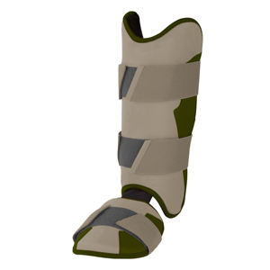 Protège-tibias de baseball en cuir avec logo et couleur personnalisés, offrant une protection professionnelle et un design léger pour tous les joueurs - Product Image 4