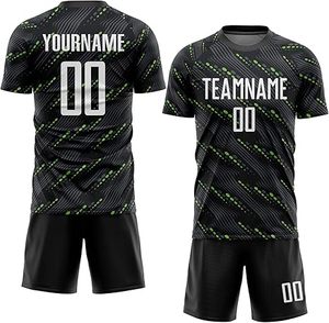 Nuevo estilo, uniforme de fútbol profesional para niños, 100% poliéster, calidad Premium, Color sólido, calidad Premium, último diseño a la venta - Product Image 1
