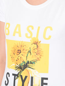 เสื้อถักคอแขนสั้นสำหรับผู้หญิงเสื้อยืดลำลองกันรอยยับแห้งเร็วสำหรับฤดูใบไม้ผลิใหม่2025เป็นมิตรต่อสิ่งแวดล้อม - Product Image 3