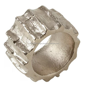 Offre Spéciale fait à la main fantaisie forme ronde rond rond porte-serviettes en papier de luxe pour la fête de mariage en gros - Product Image 3