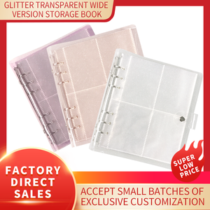 Manchons de cartes à collectionner adaptés aux protecteurs de <span class=keywords><strong>pages</strong></span> de reliures lourdes A <span class=keywords><strong>Photo</strong></span> Ring Page <span class=keywords><strong>Album</strong></span> <span class=keywords><strong>Scrapbooking</strong></span> Recharge Protective Clear - Product Image 2