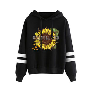 เสื้อฮู้ดถักแขนยาวสำหรับผู้หญิงเสื้อมีฮู้ดปักลายหัวใจเสื้อวอร์มลำลองด้านหน้าแขนยาวสีพื้น3D - Product Image 1