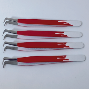 แหนบขนตาปลอมพร้อมแหนบปลายแหลมทำจากเส้นใยสแตนเลสออกแบบโลโก้ได้ตามต้องการ - Product Image 3