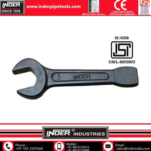 2024 <b>Open</b> <b>End</b> Slugging <b>Spanner</b> Aluminium Handle Metric Adjustable Wrench DIY Plumbers Customizable OEM Low Bulk Order Price - Product Image 4
