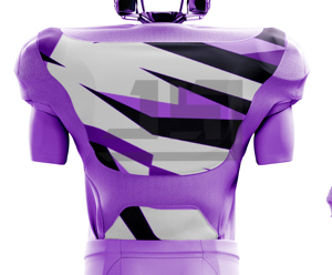 Premium American Football Uniform Jersey Pants 100% Polyester Anti-Bacterial Quick Dry Breathable Short Custom Team <b>Name</b> Adult - Product Image 5