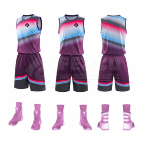 เครื่องแบบบาสเก็ตบอลสำหรับผู้ชายเครื่องแบบบาสเก็ตบอลดีไซน์ใหม่2025ออกแบบได้ตามต้องการ - Product Image 1