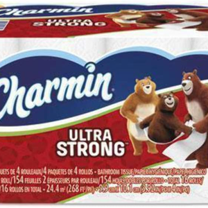 Ultra Strong Bathroom Tissue, 2-Ply, 154 <b>Sheets</b>/Roll, 16 Rolls/Carton - Product Image 2