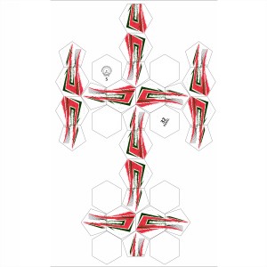Balón de Fútbol Cosido a Máquina de PU, 32 Paneles, Tamaño Clásico 4, Alta Retención de Aire, Vejiga de Goma y Butilo para Entrenamientos y Partidos de Club - Product Image 1