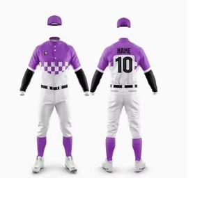 Camiseta Deportiva Transpirable y Ligera para Entrenamiento, Camiseta de Béisbol, Uniforme de Softbol de Alta Calidad RRI-BU-03 - Product Image 1