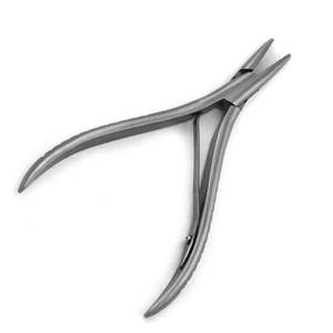 Produit de coiffure pince d'extension de cheveux de différentes tailles/pince d'extension de cheveux à micro-anneau en acier inoxydable - Product Image 2