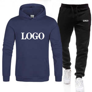 Vêtements de sport personnalisés les plus demandés survêtement de football unisexe prix bon marché hommes jogging deux pièces baggy lavé survêtement - Product Image 5