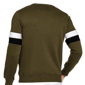 Sweat-shirts de sport à manches longues pour hommes en coton 100% personnalisés pour l'hiver, col rond, marque privée, OEM - Product Image 4