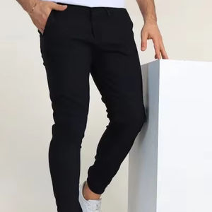100% Cotton <b>Cargo</b> Sweatpants Men Slim Joggers Thermal Fleece High Quality Custom Warm Men Joggers Trendy Brand Sweatpants - Product Image 1