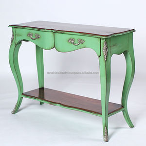 Table basse n° 7406, en bois d'acajou de haute qualité, mesure 112x41x85 cm, finition lisse - Product Image 2