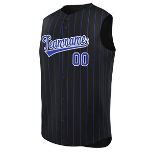 Camiseta con botones completos de béisbol personalizada, chaleco sin mangas, camiseta de equipo de béisbol - Product Image 4