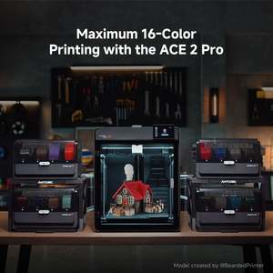 เครื่องพิมพ์สามมิติ Anycubic Kobra S1 Max ขนาดพื้นที่พิมพ์เรซิ่น 350*350*350 มม.³ พร้อมแท่นพิมพ์แบบมีระบบทำความร้อน และการเชื่อมต่อ Wifi - Product Image 5