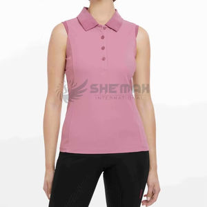 Camisa de mujer para montar a caballo, ropa atlética para montar, lo último en tejido transpirable de secado rápido y ligero con control de humedad - Product Image 1