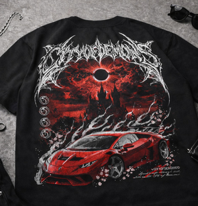 เสื้อยืดวินเทจลายริ้นสุดเท่ห์ รุ่นใหม่ สั่งทำพิเศษ ซักแบบวินเทจ พิมพ์ลายโลโก้ด้วยเทคนิค DTG คุณภาพพรีเมียม น้ำหนัก 300 กรัม ผ้าฝ้าย 100% ทรงหลวม ลายถักนูน 3 มิติ สำหรับผู้ชาย - Product Image 3