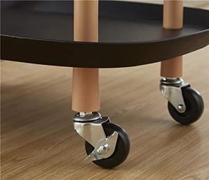 Chariot de service à vin en gros chariot de bar pour la maison restauration hôtel restaurant cuisine chariot de service à vin porte-verres - Product Image 4