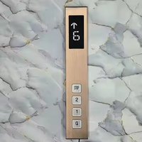 Panneau de commande d'ascenseur en acier inoxydable de qualité supérieure (COP LOP HOP) – Design traditionnel, performance durable pour appartements et villas