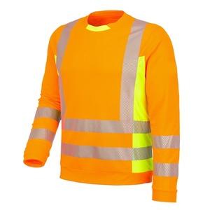 Work Construction High Visibility Reflective Safety Clothing <b>Security</b> Winter Sweatshirts ANSI Class 1 Waterproof Customized Logo - Product Image 1