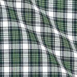 Green Check Cross Pocket Woven <b>Pajama</b> Regular Fit Lounge Pants Soft CVC Fabric, Drawstring Waist & Side Pockets Sleepwear - Product Image 3