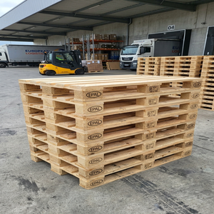 พาเลทไม้มาตรฐาน EPA พาเลทยูโร 1200 x 800 ลังไม้สนสำหรับขนส่งอุตสาหกรรม - Product Image 6