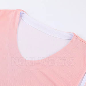 Uniforme de basket-ball à séchage rapide à bas prix uniforme de basket-ball de couleur contrastée uniforme de basket-ball de quantité minimale de commande - Product Image 3