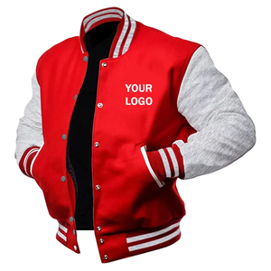 Veste universitaire pour homme personnalisée, écologique, respirante, avec logo et options de taille sur mesure - Product Image 1