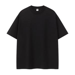 เสื้อยืดคอกลมผ้าคอตตอนโอเวอร์ไซส์สำหรับผู้ชายพิมพ์ลายถ่ายโอนความร้อนแบบกำหนดเองสำหรับฤดูร้อน - Product Image 3