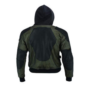 Chaqueta Sudadera de Motocicleta para Unisex Ropa Deportiva Transpirable con Blindaje CE de Cuero Genuino Impermeable a Prueba de Viento para Conducir Moto - Product Image 3