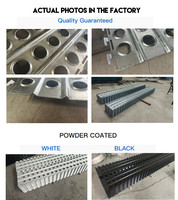 Planchas de Acero Perforadas de Alta Resistencia Marston Mat PSP, Escaleras de Arena Enclavables, Tablas Metálicas de Recuperación para Tracción Todoterreno