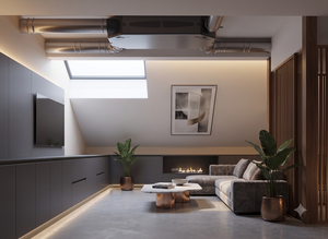 Sistema de Ventilación con Recuperación de Calor BSK Ventilation NOTUS Slim, Flujo de Aire de 400 m³/h, 230 V, R-410A, Alta Eficiencia para Unidad de Intercambio - Product Image 3