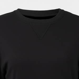 Sudaderas Casuales Negras para Mujer, con Forro y Logotipo Personalizado, Transpirables, Ecológicas, de Felpa, para Verano e Invierno, Gran Venta - Product Image 4