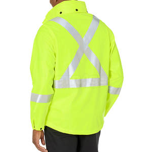 Chaqueta de Trabajo de Poliéster de Alta Visibilidad, Reflectante, Ligera, Ecológica, con Certificación CE, Logotipo Personalizado Impreso OEM para - Product Image 5