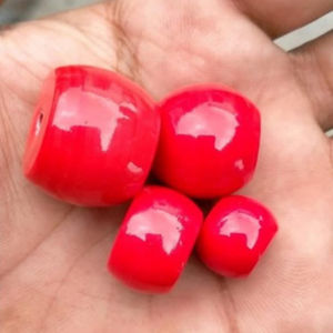 Custom Made Glass Coral <b>Beads</b> Crystal & Lampwork <b>Beads</b> in Custom Sizes for Jewelry Designers - Product Image 1