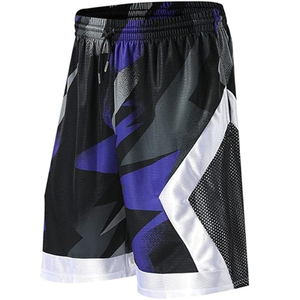 Nouveau short de basket-ball décontracté conception de sublimation imprimé confortable vêtements de sport shorts de basket-ball - Product Image 6