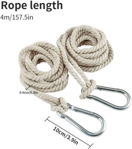 <strong>Tree</strong> <strong>Swing</strong> <strong>Hanging</strong> <strong>Straps</strong> Adjustable Heavy Duty Strength <strong>Straps</strong> with Hooks 2PCS <strong>Swing</strong> <strong>Straps</strong>