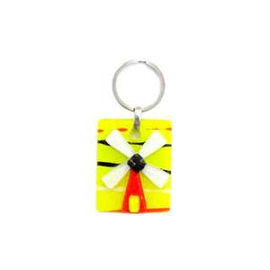 Llavero de Cristal con Ojo Turco Moderno DAFNI BIG PAZAR - Regalo Promocional Novedoso - Product Image 1
